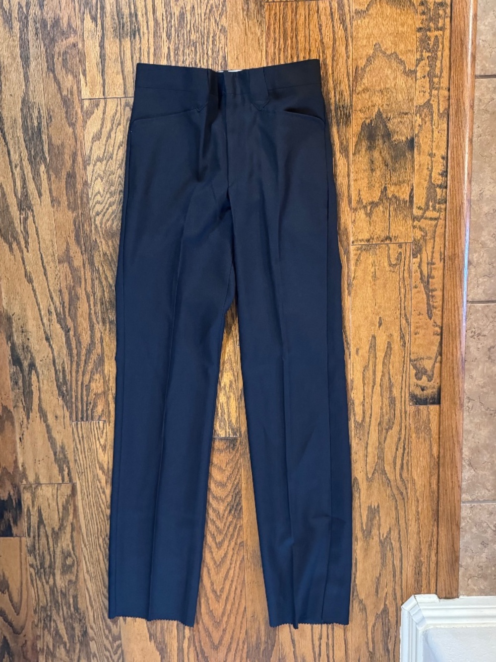 Falcone Silverado Rodeo King Pueblo Pants BLACK Slacks Pants SZ 31 Unhemmed